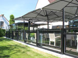Windschutzsysteme Aussengastronomie