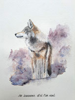 vendu - aquarelle, papier 15x21cm, 2025