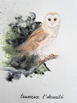 aquarelle, papier 15x21cm, 2025