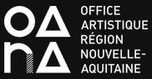 Logo de l'OARA, Office Artistique en Région Nouvelle-Aquitaine