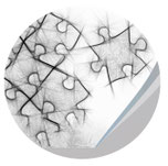 Puzzle-Teile in Kreis, Workshop Power-Paket, Jungo-Grafik