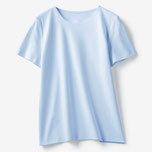 商品番号 18194 ドゥクラッセTシャツ・クルーネック半袖(ペールブルー)/DoCLASSE