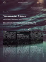 "Transzendentes Träumen – Teil 1" – Artikelvorschau aus dem Tattva-Viveka Magazin