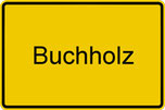 Ortsschild Buchholz