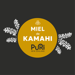 Miel de Kamahi cercle marron avec fleurs Puri New Zealand