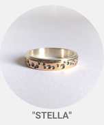 Collection Stella - Bague Argent et or