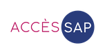 Logo de la coopérative Accès Sap, entretien de jardin par service à la personne, partenaire de l'entreprise Sylva Jardins Paysages.