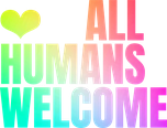 ALL HUMANS WELCOME: Im Yoga sind all gleich. Egal welcher sexuellen, politischen oder religiösen Identität angehörend – wir begegnen uns mit Respekt und Wohlwollen.