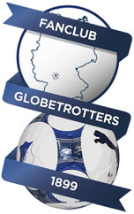 Das Logo des Hoffenheim Fan-Clubs Globetrotter