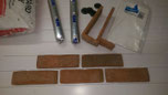 Brick slips and installation accessories. Available in the Brick Slips Store