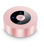 Clickandbay- Diffusore-Bluetooth-Portatile-oro-rosa