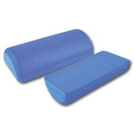EVA Foam Rollers - Half Round, for exercise, fitness, self-massage and stretching
