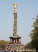 Die Siegessäule in Berlin. Foto: Helga Karl