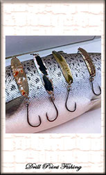 Drill Point Fishing Online Shop Unterkategorie Boot-& Schleppfischen / Schleppangeln - Zubehör - Produktangebote Perlmutter-Spangen / Perlmuttspange und Perlmuttlöffel
