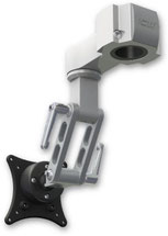 ポールマウント 支柱取付 逆向きモニターアーム:ASUL500i-P15