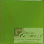 <img src="azulejo-liso-talavera.jpg" alt="Azulejo artesanal tipo Talavera Mexicano Estriado color Verde Olivo">