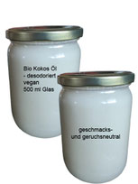 Kokosöl Glas
