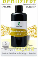 Hochreine Gold Dispersion