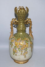 Turn Teplitz Vienna Jugendstilvase E Wahliss Amphora Werke Böhmen, Gold 29,5 cm, € 750,00