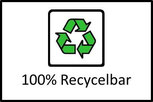 Unsere Schallabsorber sind zu 100% recycelbar.