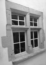 La grande fenêtre du chateau.