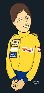 Martin Brundle by Muneta & Cerracín