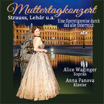 Muttertagskonzert - Strauss, Lehar, u.a. - Alice Waginger, Sopran & Anna Panova am Konzertflügel in der KRYPTA