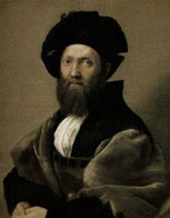 Retrato de Baltazar Castiglione, obra de Raffaello Sanzio (Rafael)