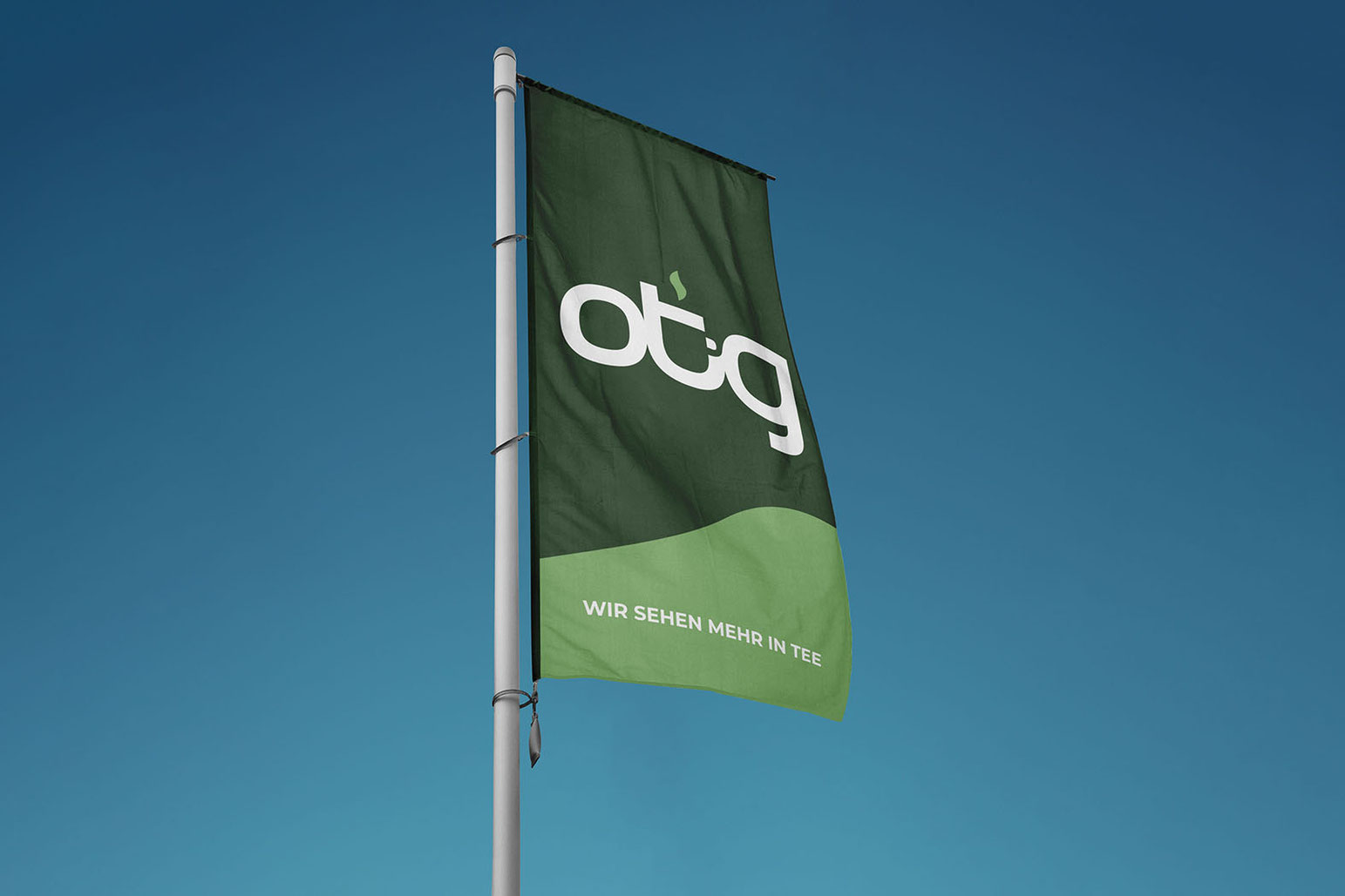 Branding Fahne OTG Teegesellschaft