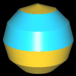 Gerades (12,4)-Dodecasphericon
