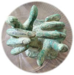 Skulptur: Geschenk eines sehr dankbaren Heilpraktiker-Schülers an Rita Issberner-Haldane