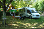 camping car gers - camping de l'arros