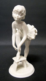 Bisquit-Porzellanfigur, "Ballerina"Nr. 530 Kaiser Porzellan, W. Gawantka, 15 cm, € 95,00