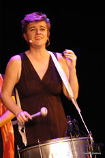 Sophie Sabourin, chanteuse dans le groupe vocal Les Goules Poly