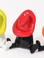 statue statuette polyrésine pépito chapeau couleur décoration intérieur tendance moderne design drimmer pop art cadeau noel idée anniversaire click&collect petits prix promo 