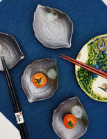 SMALL PLATE BROWN LEAF