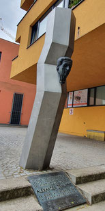 Denkmal in der Odeongasse in Wien an Alexander Zemlinsky