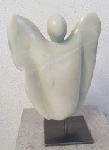 Angel Engel Speckstein Skulptur