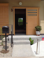 千葉県柏市　設計事務所　自然素材住宅　埼玉県さいたま市　玄関