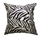 タイシルククッションカバー ゼブラ デザイン シリーズ 【Zebra Design】　45×45cm対応の商品案内画像01