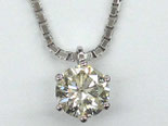 Ｐｔ８５０Ｐｔ９００　Ｄ１．０３ｃｔ プラチナダイヤモンドネックレス
