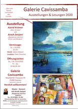 Ausstellung in der Galerie Cavissamba, Astrid Krömer  zeigt Acrylbilder zum Thema "Meer und Küste" , www.astrid-kroemer-malerei.de
