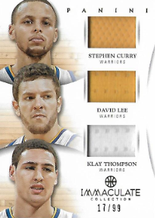 CURRY  THOMPSON  LEE / Triple Jersey - No. 56  (#d 17/99)