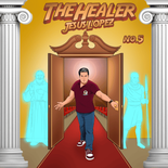 The Healer Jesus Lopez No. 5, am Comic Con Stand
