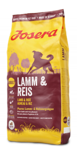 Josera Lamb&Rice  12,5kg: 55,90, sis. toimitus