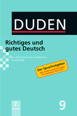 duden richtiges und gutes deutsch