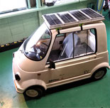 電動ミニカー　ソーラー発電ルーフ　ＥＶ