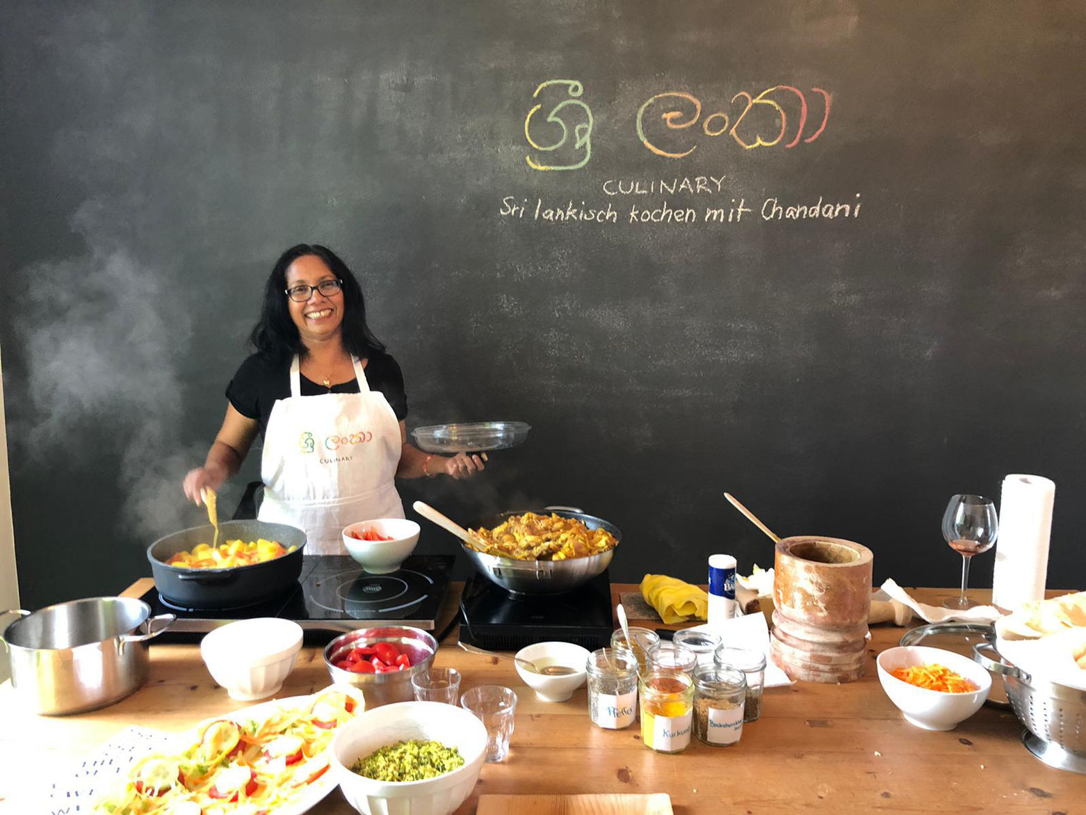 Chandani kocht Sri Lana Küche