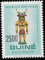 Stamp with wrong inscription - TOCADOR DE BOMBOLON - ARTE BIJAGO