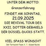 DOTTER-DEBAKEL REVIVIAL DER DÜSSEL-DUCKS 2025 2CV Düsseldorf Entenclub